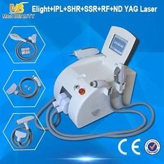Çin RF Cilt Gençleştirme IPL SHR Epilasyon / Nd Yag Lazer Dövme Giderimi Güzellik Salonu Makine Tedarikçi