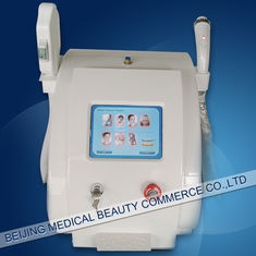 Çin En yeni 2 1 Emanet E-ışık IPL RF, Bipolar RF kırışıklık / saç temizleme makinesi Tedarikçi