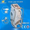 Çin Ağrı Ücretsiz Shr + Ipl + Rf Yarıiletken Lazerli Saç Çıkarma Makinesi Beyaz Renk Fabrika