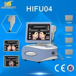Çin Taşınabilir HIFU Makine Güzellik Ekipmanları Yüzeysel Deel dermis ve SMAS Distribütör